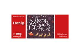 Design Weihnachtlich Nr. 01 A 250g rechteckig