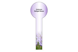 Siegelstreifen Phacelia natur 02 konturgestanzt