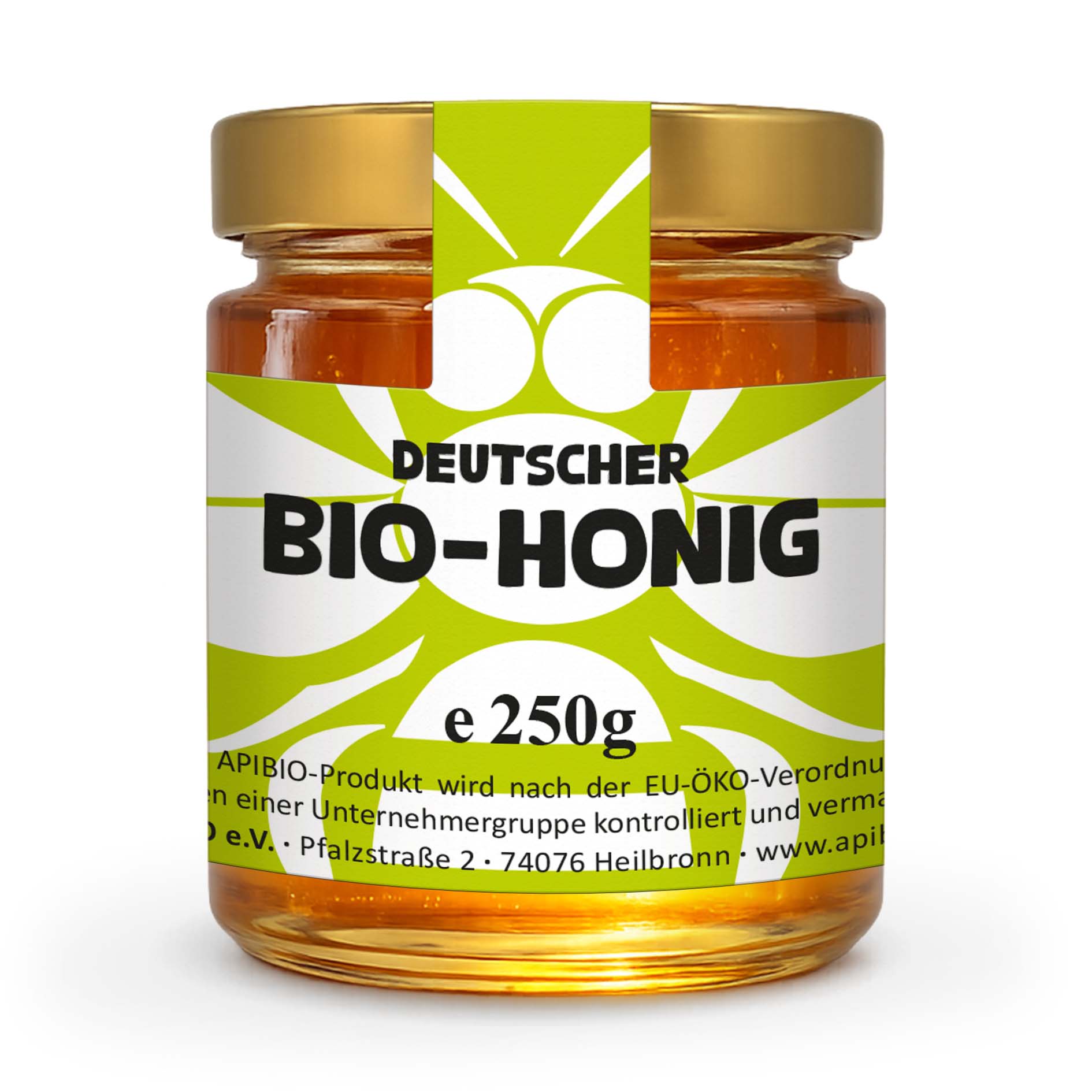 Honigetikett - APIBIO 250g