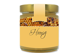 Honigetikett Natur Nr.27 C 500g