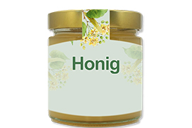 Honigetikett Lindenblüte Nr.01 C 500g