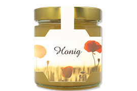 Honigetikett modern Nr.54 A 500g