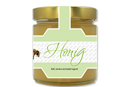 Honigetikett modern Nr.20 A 500g