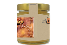 Honigetikett modern Nr.25 C 500g