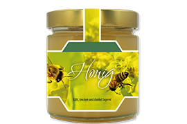 Honigetikett Natur Nr.20 A 500g