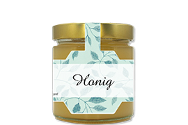 Honigetikett modern Nr.40 A 250g