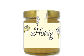 Honigetikett modern Nr.11 B 250g