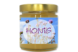 Honigetikett Phacelia Nr.04 500g rechteckig 