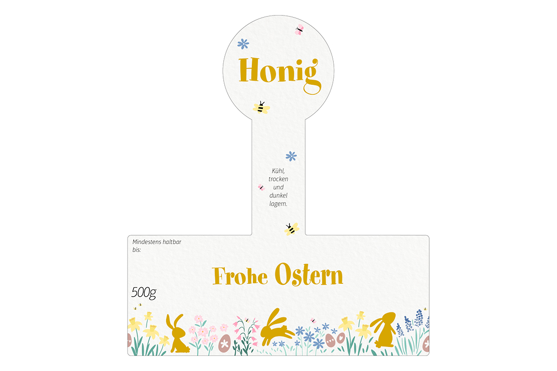 Osteretikett 500g Nr.01 mit Veredelung