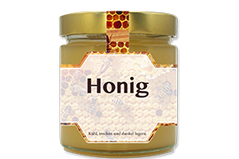 Honigetikett Natur Nr.25 A 500g