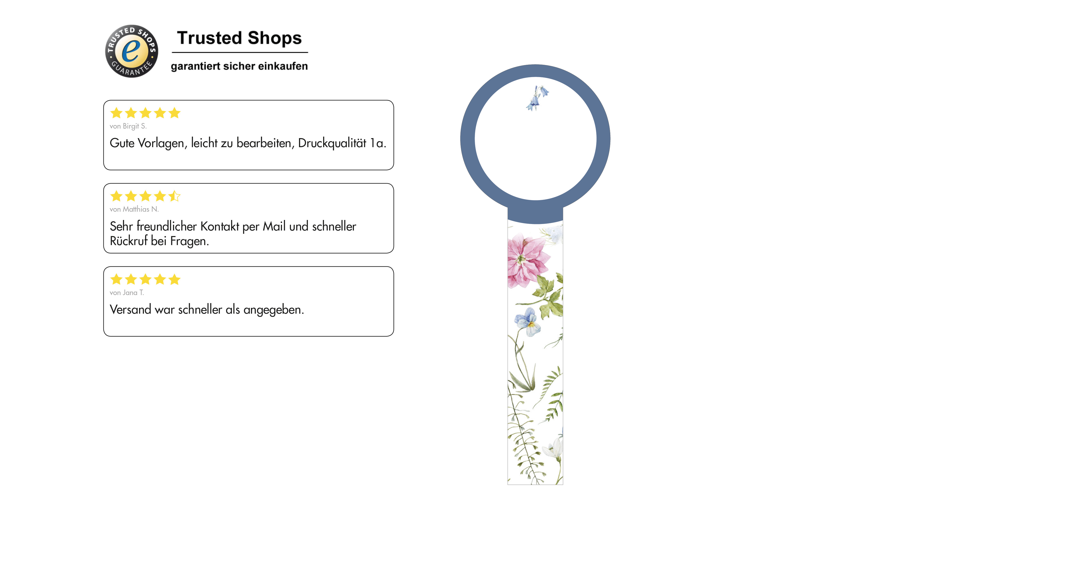 Siegelstreifen modern Nr.10 konturgestanzt