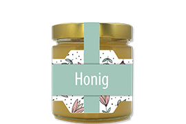 Honigetikett modern Nr.41 A 250g