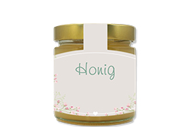 Honigetikett modern Nr.43 C 250g