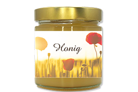 Honigetikett modern Nr.54 500g rechteckig