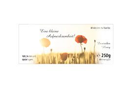 Design Geschenketikett Nr.24 A 250g rechteckig 