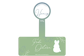 Cut-out Osteretikett 500g Nr.11