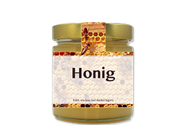 Honigetikett Natur Nr.25 B 250g 