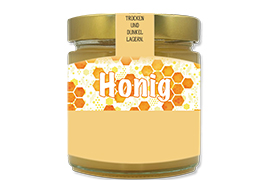 Honigetikett klassisch Nr.09 C 500g