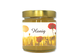 Honigetikett modern Nr.54 250g rechteckig 