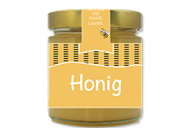 Honigetikett modern Nr.16 B 500g