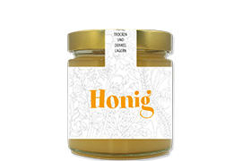 Honigetikett modern Nr.13 B 250g