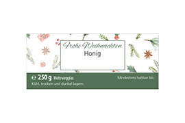 Design Weihnachtlich Nr. 16 A 250g rechteckig