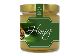 Honigetikett Natur Nr.03 A 500g