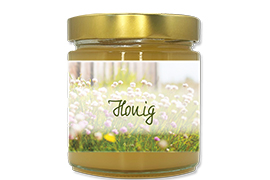 Honigetikett modern Nr.44 500g rechteckig 