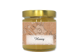 Honigetikett modern Nr.51 250g rechteckig 