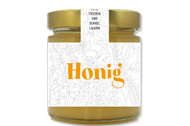 Honigetikett modern Nr.13 B 500g