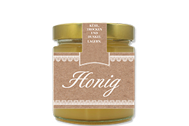 Honigetikett modern Nr.38 B 250g