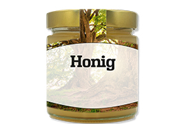 Honigetikett Linde Nr.01 C 500g