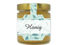 Honigetikett modern Nr.40 A 500g
