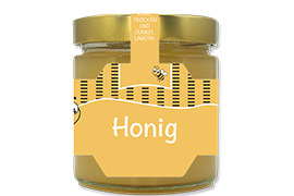 Honigetikett modern Nr.16 A 500g