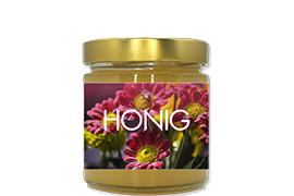 Honigetikett Natur Nr.17 250g rechteckig 