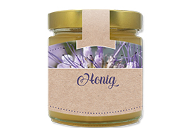 Honigetikett modern Nr.37 C 500g