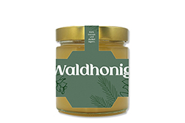 Honigetikett Waldhonig Nr.1 A 250g