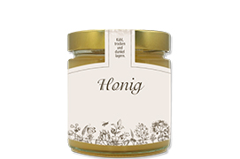 Honigetikett modern Nr.14 C 250g