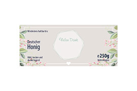 Design Geschenketikett Nr.10 A 250g rechteckig 