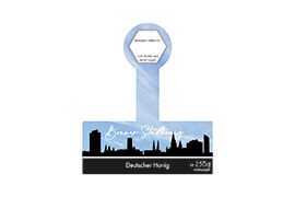 Design Stadthonig Bonn blauer Himmel 250g mit Gewährverschluss 