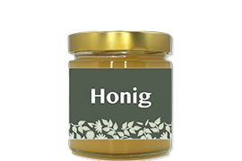 Honigetikett klassisch Nr.11 250g rechteckig 