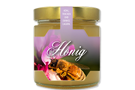 Honigetikett Natur Nr.11 A 500g