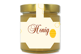 Honigetikett klassisch Nr.01 A 500g
