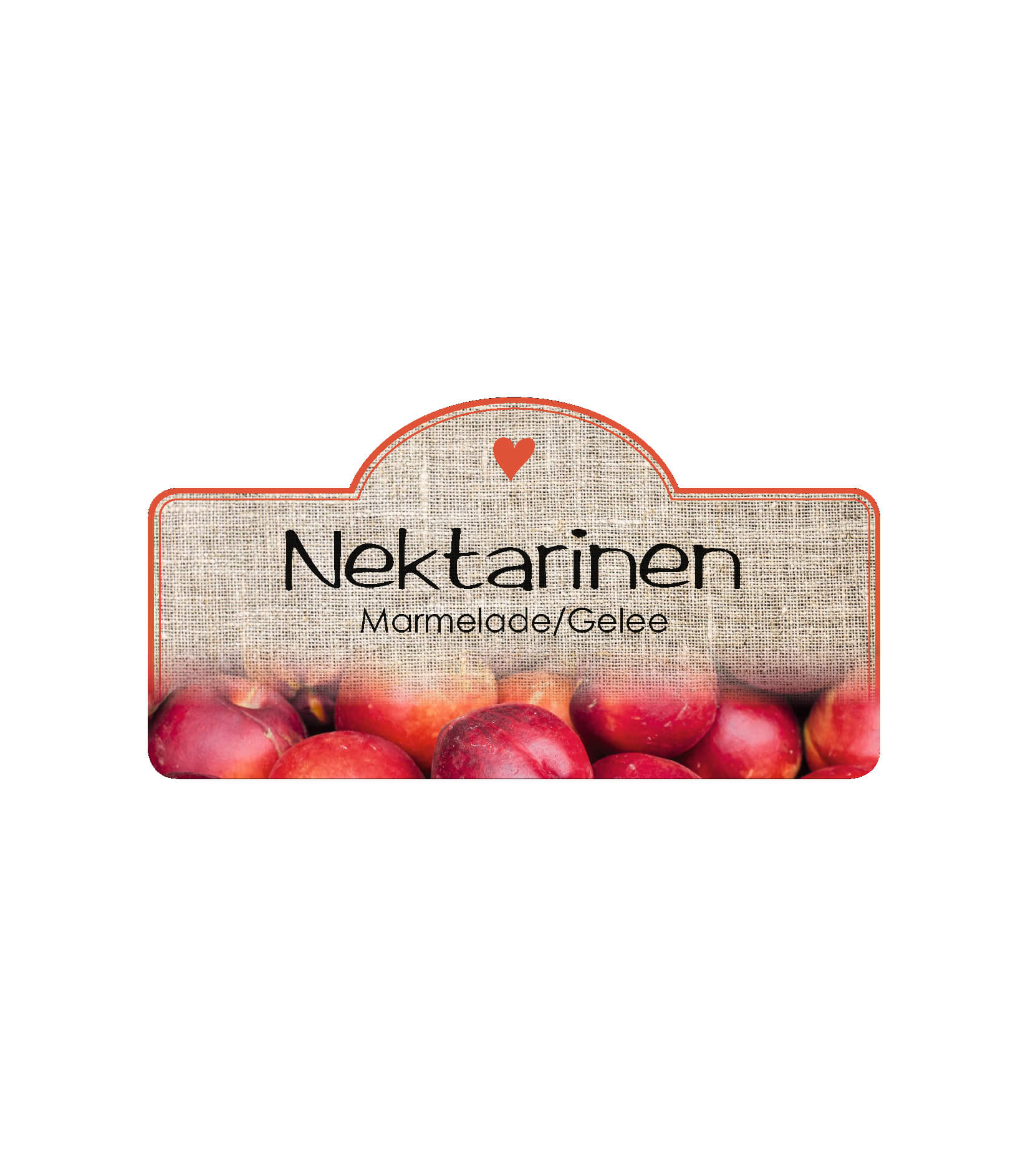 AMAZON - Marmelade Leinenstruktur Nektarine 