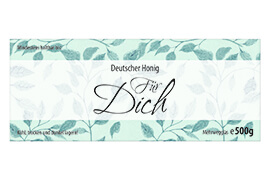 Design Geschenketikett Nr.02 A 500g rechteckig 