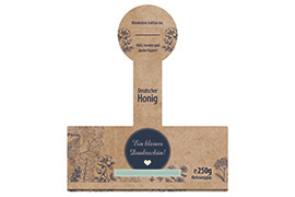 Design Geschenketikett Nr.14 B 250g mit Gewährverschluss