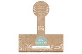 Design Hochzeitsetikett Nr.03 B 250g mit Gewährverschluss