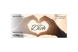 Design Geschenketikett Nr.05 A 250g rechteckig 