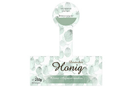 Design Geschenketikett Nr.22 B 250g mit Gewährverschluss