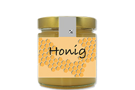 Honigetikett klassisch Nr.06 B 250g